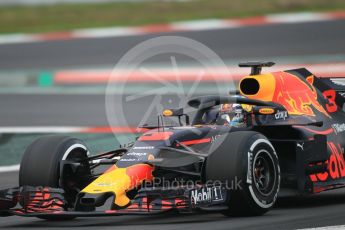 RB14 – Daniel Ricciardo. Circuit de Barcelona-Catalunya, Spain. Monday 26th February 2018.