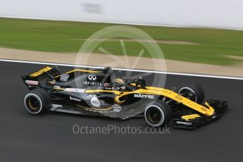 World © Octane Photographic Ltd. Formula 1 – Winter Test 1. Renault Sport F1 Team RS18 – Nico Hulkenberg. Circuit de Barcelona-Catalunya, Spain. Monday 26th February 2018.