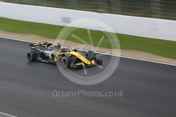 World © Octane Photographic Ltd. Formula 1 – Winter Test 1. Renault Sport F1 Team RS18 – Nico Hulkenberg. Circuit de Barcelona-Catalunya, Spain. Monday 26th February 2018.