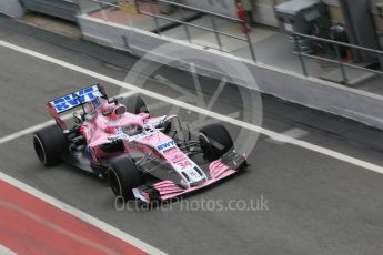 World © Octane Photographic Ltd. Formula 1 – Winter Test 1. Sahara Force India VJM11 Nikita Mazepin. Circuit de Barcelona-Catalunya, Spain. Monday 26th February 2018.