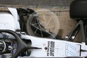 World © Octane Photographic Ltd. Formula 1 – Winter Test 1. Mercedes AMG Petronas Motorsport AMG F1 W09 EQ Power+ - Valtteri Bottas. Circuit de Barcelona-Catalunya, Spain. Monday 26th February 2018.