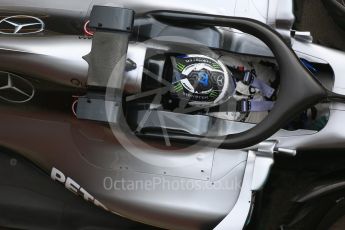 World © Octane Photographic Ltd. Formula 1 – Winter Test 1. Mercedes AMG Petronas Motorsport AMG F1 W09 EQ Power+ - Valtteri Bottas. Circuit de Barcelona-Catalunya, Spain. Monday 26th February 2018.