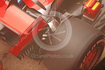 World © Octane Photographic Ltd. Formula 1 – Winter Test 1. Scuderia Ferrari SF71-H – Kimi Raikkonen, Circuit de Barcelona-Catalunya, Spain. Monday 26th February 2018.
