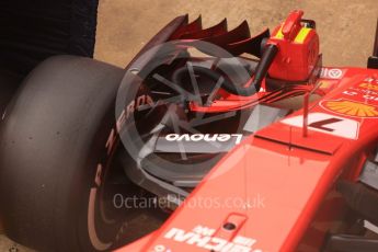 World © Octane Photographic Ltd. Formula 1 – Winter Test 1. Scuderia Ferrari SF71-H – Kimi Raikkonen, Circuit de Barcelona-Catalunya, Spain. Monday 26th February 2018.