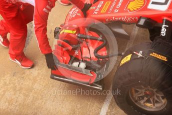 World © Octane Photographic Ltd. Formula 1 – Winter Test 1. Scuderia Ferrari SF71-H – Kimi Raikkonen, Circuit de Barcelona-Catalunya, Spain. Monday 26th February 2018.