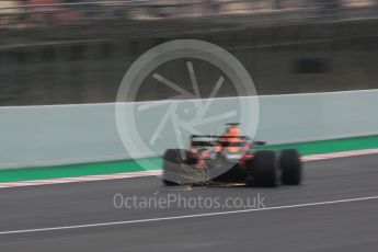 World © Octane Photographic Ltd. Formula 1 – Winter Test 1. Aston Martin Red Bull Racing TAG Heuer RB14 – Daniel Ricciardo. Circuit de Barcelona-Catalunya, Spain. Monday 26th February 2018.