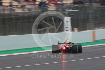 World © Octane Photographic Ltd. Formula 1 – Winter Test 1. Aston Martin Red Bull Racing TAG Heuer RB14 – Daniel Ricciardo. Circuit de Barcelona-Catalunya, Spain. Monday 26th February 2018.