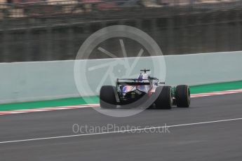 World © Octane Photographic Ltd. Formula 1 – Winter Test 1. Scuderia Toro Rosso STR13 – Brendon Hartley. Circuit de Barcelona-Catalunya, Spain. Monday 26th February 2018.