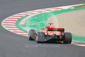 World © Octane Photographic Ltd. Formula 1 – Winter Test 1. Scuderia Ferrari SF71-H – Kimi Raikkonen, Circuit de Barcelona-Catalunya, Spain. Monday 26th February 2018.