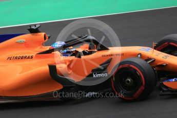 World © Octane Photographic Ltd. Formula 1 – Winter Test 1. McLaren MCL33 – Fernando Alonso. Circuit de Barcelona-Catalunya, Spain. Monday 26th February 2018.
