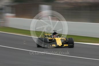 World © Octane Photographic Ltd. Formula 1 – Winter Test 1. Renault Sport F1 Team RS18 – Carlos Sainz. Circuit de Barcelona-Catalunya, Spain. Monday 26th February 2018.