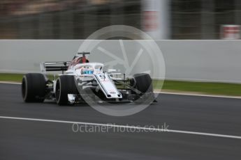 World © Octane Photographic Ltd. Formula 1 – Winter Test 1. Alfa Romeo Sauber F1 Team C37 – Marcus Ericsson. Circuit de Barcelona-Catalunya, Spain. Monday 26th February 2018.