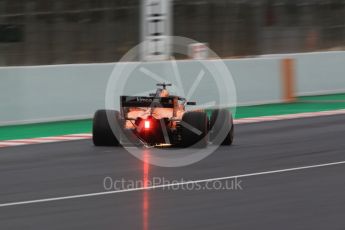 World © Octane Photographic Ltd. Formula 1 – Winter Test 1. McLaren MCL33 – Fernando Alonso. Circuit de Barcelona-Catalunya, Spain. Monday 26th February 2018.