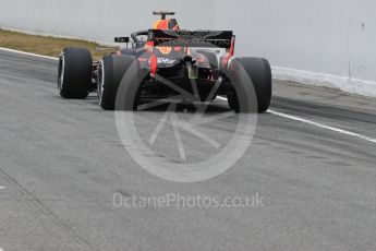 World © Octane Photographic Ltd. Formula 1 – Winter Test 1. Aston Martin Red Bull Racing TAG Heuer RB14 – Daniel Ricciardo. Circuit de Barcelona-Catalunya, Spain. Monday 26th February 2018.