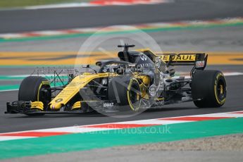 World © Octane Photographic Ltd. Formula 1 – Winter Test 1. Renault Sport F1 Team RS18 – Nico Hulkenberg. Circuit de Barcelona-Catalunya, Spain. Monday 26th February 2018.