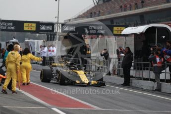 World © Octane Photographic Ltd. Formula 1 – Winter Test 1. Renault Sport F1 Team RS18 – Nico Hulkenberg. Circuit de Barcelona-Catalunya, Spain. Monday 26th February 2018.