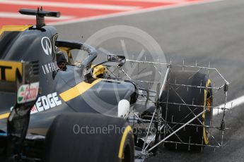 World © Octane Photographic Ltd. Formula 1 – Winter Test 1. Renault Sport F1 Team RS18 – Nico Hulkenberg. Circuit de Barcelona-Catalunya, Spain. Monday 26th February 2018.