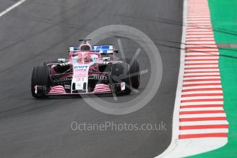 World © Octane Photographic Ltd. Formula 1 – Winter Test 1. Esteban Ocon. Circuit de Barcelona-Catalunya, Spain. Tuesday 27th February 2018.