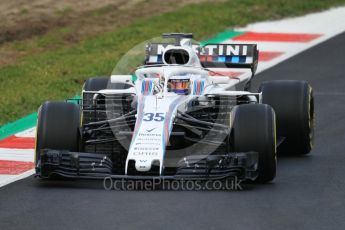 World © Octane Photographic Ltd. Formula 1 – Winter Test 1. Williams Martini Racing FW41 – Sergey Sirotkin. Circuit de Barcelona-Catalunya, Spain. Tuesday 27th February 2018.