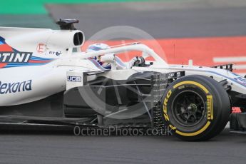 World © Octane Photographic Ltd. Formula 1 – Winter Test 1. Williams Martini Racing FW41 – Sergey Sirotkin. Circuit de Barcelona-Catalunya, Spain. Tuesday 27th February 2018.