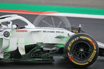 World © Octane Photographic Ltd. Formula 1 – Winter Test 1. Alfa Romeo Sauber F1 Team C37 – Charles Leclerc. Circuit de Barcelona-Catalunya, Spain. Tuesday 27th February 2018.