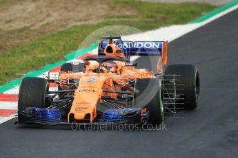 World © Octane Photographic Ltd. Formula 1 – Winter Test 1. McLaren MCL33 – Stoffel Vandoorne. Circuit de Barcelona-Catalunya, Spain. Tuesday 27th February 2018.