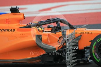 World © Octane Photographic Ltd. Formula 1 – Winter Test 1. McLaren MCL33 – Stoffel Vandoorne. Circuit de Barcelona-Catalunya, Spain. Tuesday 27th February 2018.