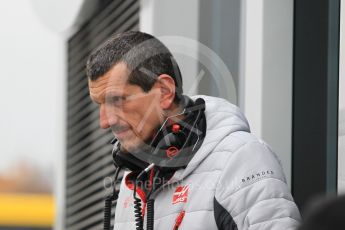 World © Octane Photographic Ltd. Formula 1 – Winter Test 1. Haas F1 Team - Team Chief - Guenther Steiner. Circuit de Barcelona-Catalunya, Spain. Tuesday 27th February 2018.