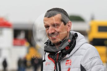 World © Octane Photographic Ltd. Formula 1 – Winter Test 1. Haas F1 Team - Team Chief - Guenther Steiner. Circuit de Barcelona-Catalunya, Spain. Tuesday 27th February 2018.