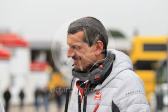 World © Octane Photographic Ltd. Formula 1 – Winter Test 1. Haas F1 Team - Team Chief - Guenther Steiner. Circuit de Barcelona-Catalunya, Spain. Tuesday 27th February 2018.