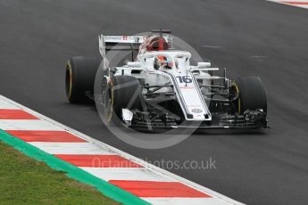 World © Octane Photographic Ltd. Formula 1 – Winter Test 1. Alfa Romeo Sauber F1 Team C37 – Charles Leclerc. Circuit de Barcelona-Catalunya, Spain. Tuesday 27th February 2018.