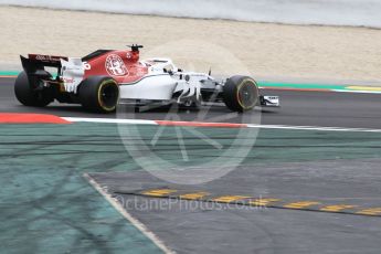 World © Octane Photographic Ltd. Formula 1 – Winter Test 1. Alfa Romeo Sauber F1 Team C37 – Charles Leclerc. Circuit de Barcelona-Catalunya, Spain. Tuesday 27th February 2018.