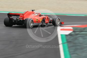 World © Octane Photographic Ltd. Formula 1 – Winter Test 1. Scuderia Ferrari SF71-H – Sebastian Vettel, Circuit de Barcelona-Catalunya, Spain. Tuesday 27th February 2018.