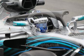 World © Octane Photographic Ltd. Formula 1 – Winter Test 1. Mercedes AMG Petronas Motorsport AMG F1 W09 EQ Power+ - Valtteri Bottas. Circuit de Barcelona-Catalunya, Spain. Tuesday 27th February 2018.