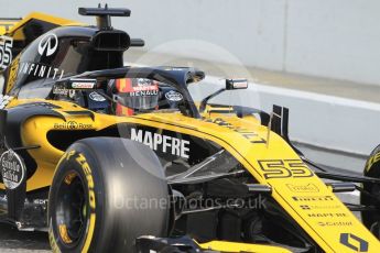 World © Octane Photographic Ltd. Formula 1 – Winter Test 1. Renault Sport F1 Team RS18 – Carlos Sainz. Circuit de Barcelona-Catalunya, Spain. Tuesday 27th February 2018.