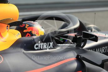 World © Octane Photographic Ltd. Formula 1 – Winter Test 1. Aston Martin Red Bull Racing TAG Heuer RB14 – Max Verstappen. Circuit de Barcelona-Catalunya, Spain. Tuesday 27th February 2018.