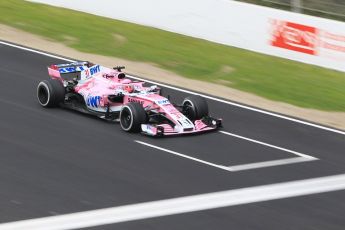 World © Octane Photographic Ltd. Formula 1 – Winter Test 1. Esteban Ocon. Circuit de Barcelona-Catalunya, Spain. Tuesday 27th February 2018.