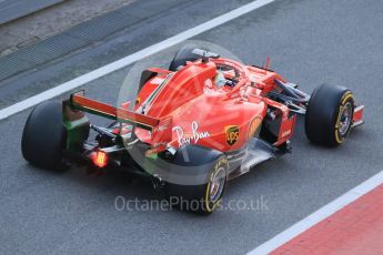 World © Octane Photographic Ltd. Formula 1 – Winter Test 1. Scuderia Ferrari SF71-H – Sebastian Vettel, Circuit de Barcelona-Catalunya, Spain. Tuesday 27th February 2018.