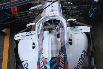 World © Octane Photographic Ltd. Formula 1 – Winter Test 1. Williams Martini Racing FW41 – Sergey Sirotkin. Circuit de Barcelona-Catalunya, Spain. Tuesday 27th February 2018.