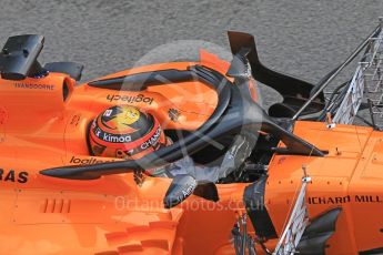 World © Octane Photographic Ltd. Formula 1 – Winter Test 1. McLaren MCL33 – Stoffel Vandoorne. Circuit de Barcelona-Catalunya, Spain. Tuesday 27th February 2018.