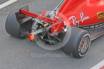 World © Octane Photographic Ltd. Formula 1 – Winter Test 1. Scuderia Ferrari SF71-H – Sebastian Vettel, Circuit de Barcelona-Catalunya, Spain. Tuesday 27th February 2018.