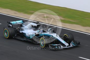 World © Octane Photographic Ltd. Formula 1 – Winter Test 1. Mercedes AMG Petronas Motorsport AMG F1 W09 EQ Power+ - Valtteri Bottas. Circuit de Barcelona-Catalunya, Spain. Tuesday 27th February 2018.