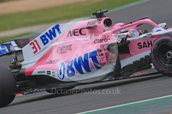 World © Octane Photographic Ltd. Formula 1 – Winter Test 1. Esteban Ocon. Circuit de Barcelona-Catalunya, Spain. Tuesday 27th February 2018.