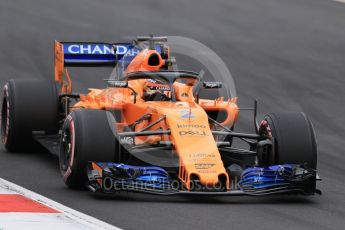 World © Octane Photographic Ltd. Formula 1 – Winter Test 1. McLaren MCL33 – Stoffel Vandoorne. Circuit de Barcelona-Catalunya, Spain. Tuesday 27th February 2018.