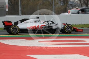 World © Octane Photographic Ltd. Formula 1 – Winter Test 1. Haas F1 Team VF-18 – Kevin Magnussen. Circuit de Barcelona-Catalunya, Spain. Tuesday 27th February 2018.