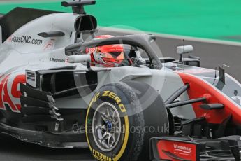 World © Octane Photographic Ltd. Formula 1 – Winter Test 1. Haas F1 Team VF-18 – Kevin Magnussen. Circuit de Barcelona-Catalunya, Spain. Tuesday 27th February 2018.