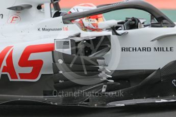 World © Octane Photographic Ltd. Formula 1 – Winter Test 1. Haas F1 Team VF-18 – Kevin Magnussen. Circuit de Barcelona-Catalunya, Spain. Tuesday 27th February 2018.