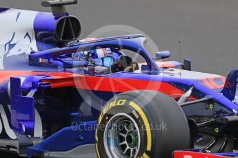 World © Octane Photographic Ltd. Formula 1 – Winter Test 1. Scuderia Toro Rosso STR13 – Pierre Gasly. Circuit de Barcelona-Catalunya, Spain. Tuesday 27th February 2018.