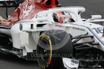 World © Octane Photographic Ltd. Formula 1 – Winter Test 1. Alfa Romeo Sauber F1 Team C37 – Charles Leclerc. Circuit de Barcelona-Catalunya, Spain. Tuesday 27th February 2018.