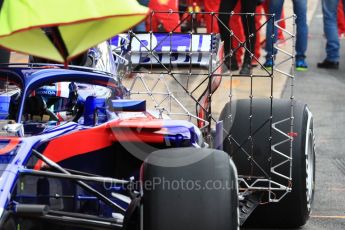 World © Octane Photographic Ltd. Formula 1 – Winter Test 1. Scuderia Toro Rosso STR13 – Pierre Gasly. Circuit de Barcelona-Catalunya, Spain. Tuesday 27th February 2018.